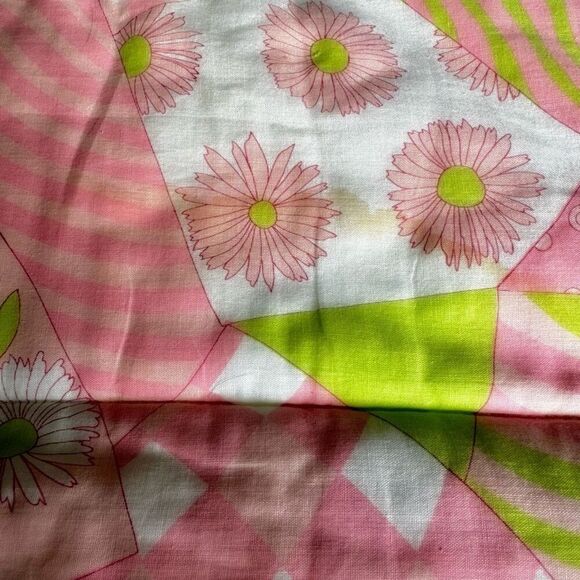 Vintage Her Majesty 70’s Retro Pink Flower Power Pop Art Sleeping Bag - Picture 5 of 6